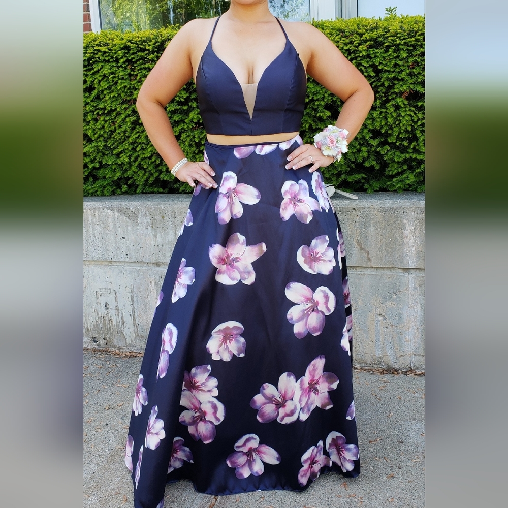 Alyse Paris 2 Piece Prom Dress
